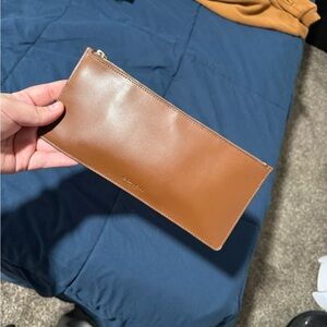 Coach Tan Leather Wallet
